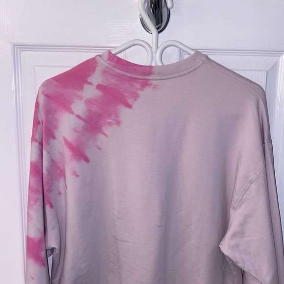 Joy Lab Bubble Gum Pink & Lilac Long Sleeved Top/Pullover Sweatshirt Size XS/S - Picture 5 of 12